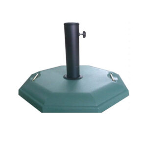 Cement base octagonal umbrella base